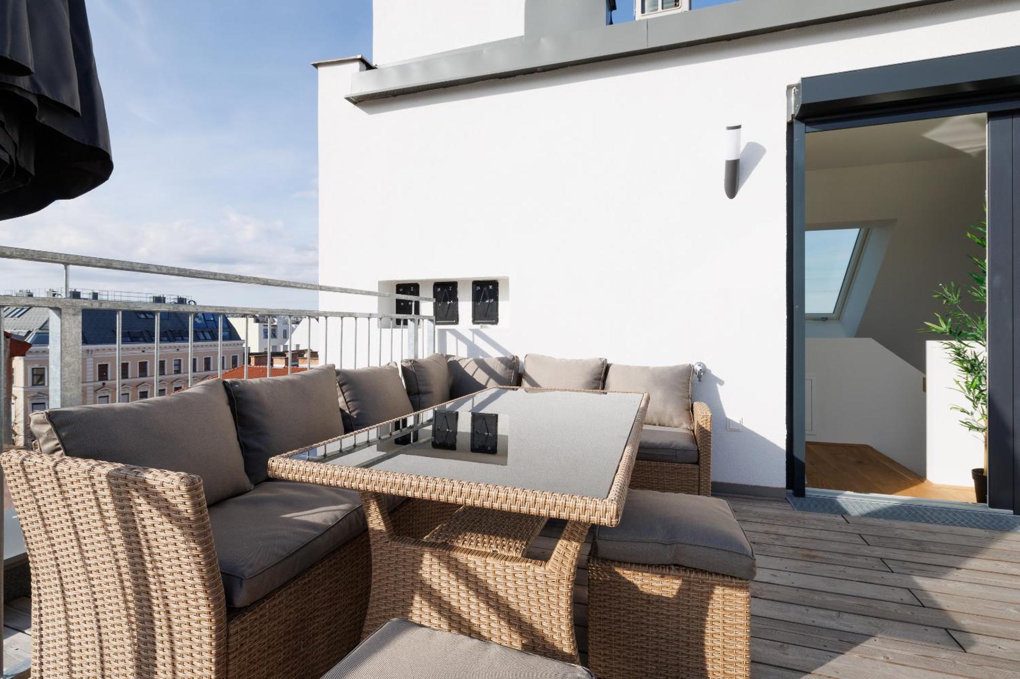 Appartement Symphony 38 - Modern Loft With Terrace And Grill In Location Wenen