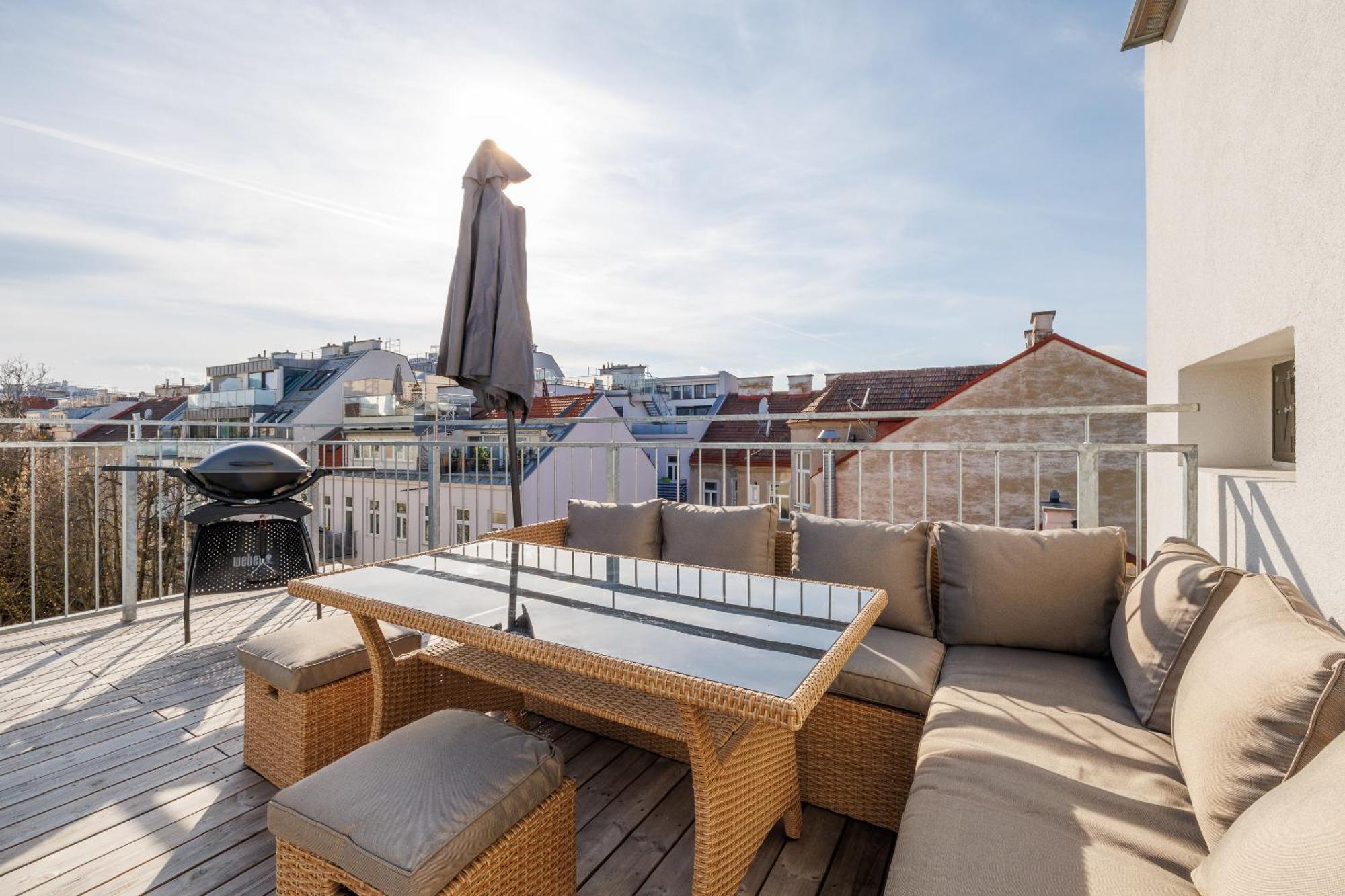 Apartamento Symphony 38 - Modern Loft With Terrace And Grill In Location Viena